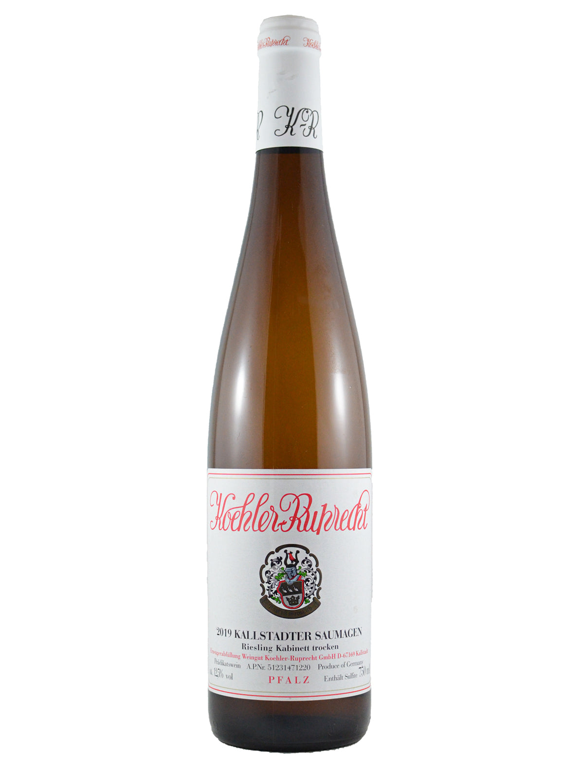 Бутылка Koehler-Ruprecht Kallstadter Saumagen Riesling Kabinett trocken 2019