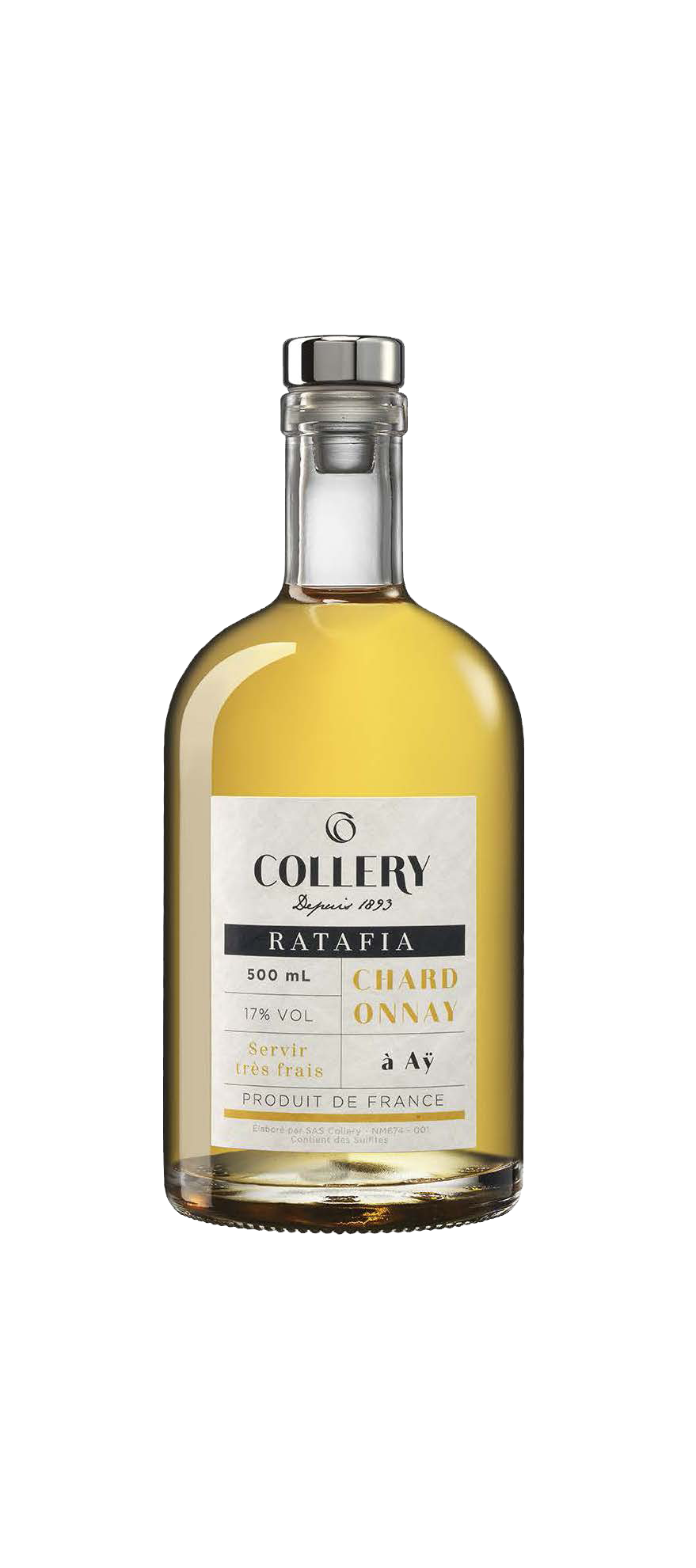 Бутылка Champagne Collery Ratafia Chardonnay