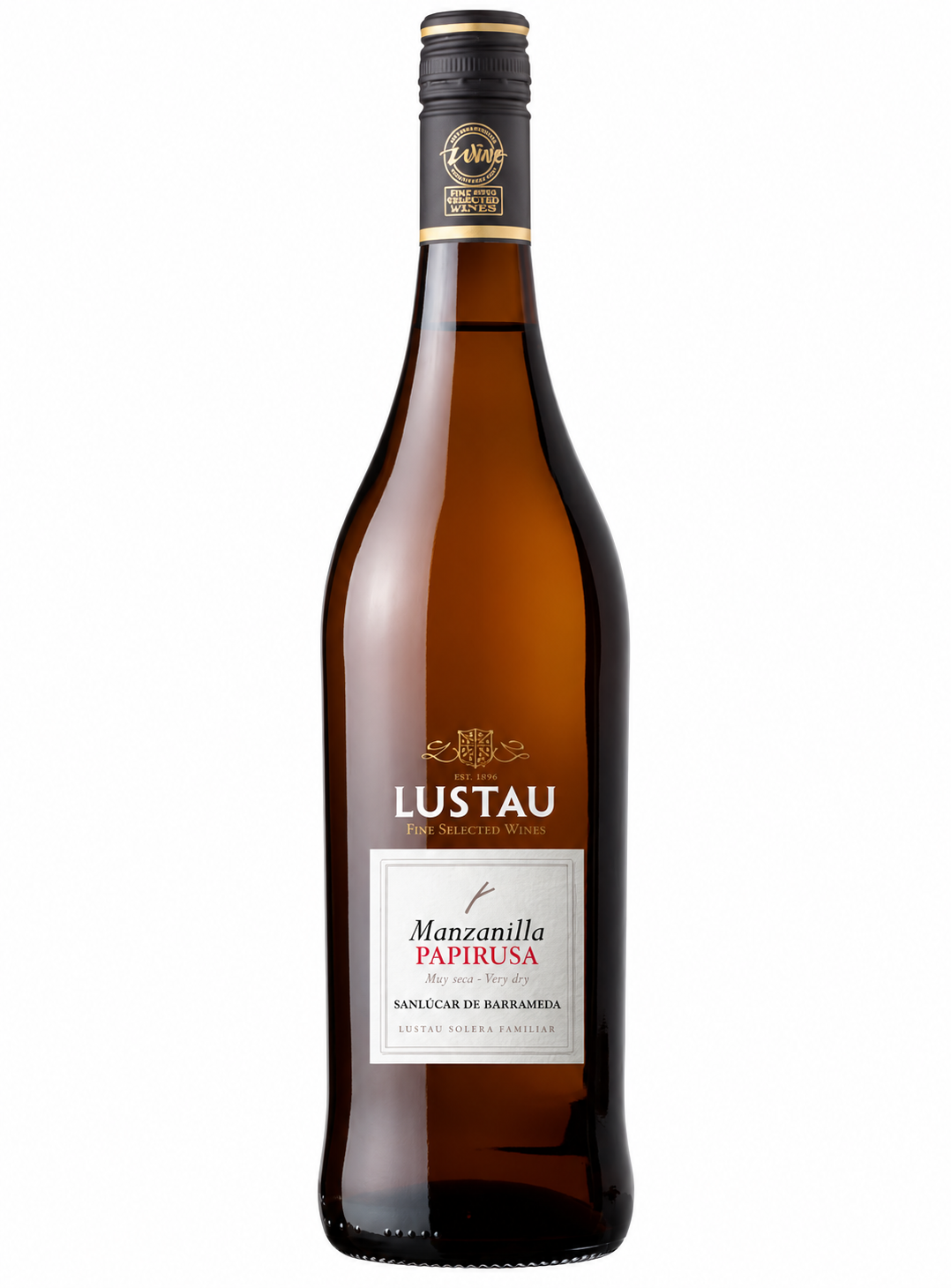 Бутылка Lustau Solera Familiar Manzanilla Papirusa