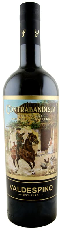 Бутылка Valdespino Contrabandista Medium Dry Amontillado Blend