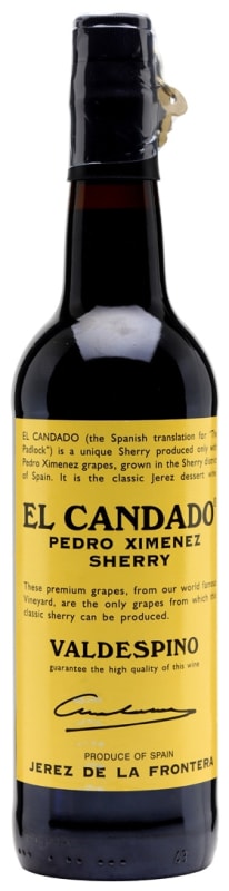 Бутылка Valdespino El Candado Pedro Ximénez