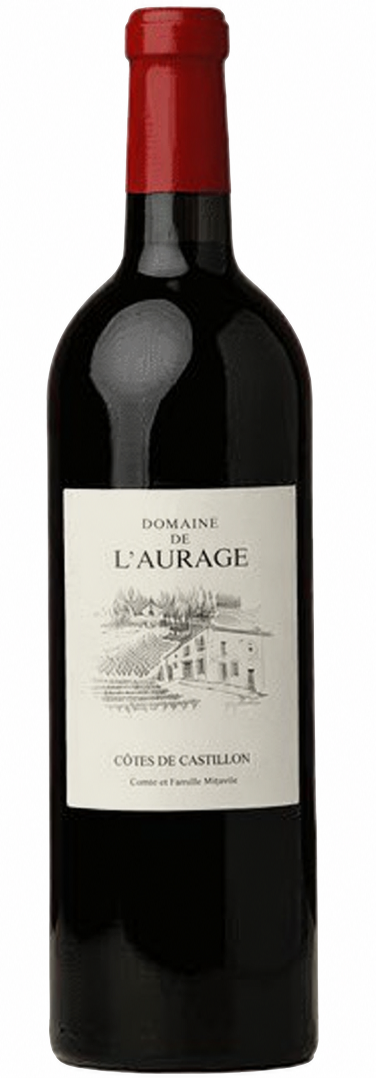 Бутылка Famille Mitjavile L’Aurage Castillon Côtes de Bordeaux